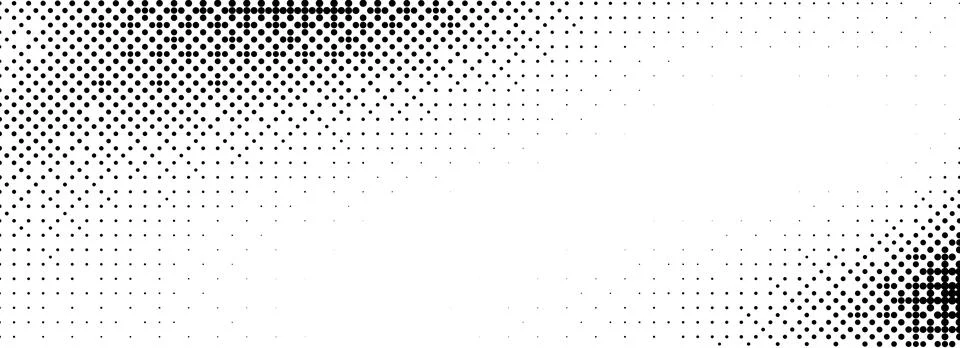 Pixelated bitmap texture. Black and white dither pattern wallpaper. Abstract Stock Illustration