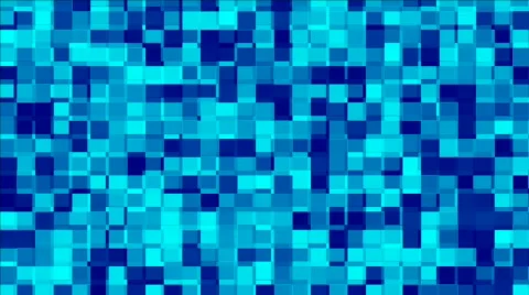 Pixelated Blue 库存影片 145359