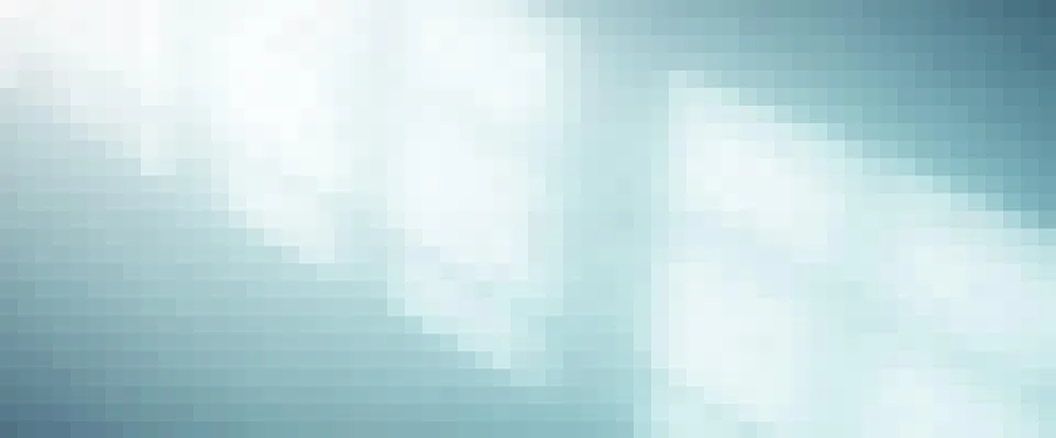 Pixelated blue white gradient technology digital background Stock Illustration