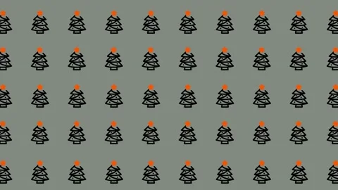 Pixelated Bonfire Pattern - Seamless and Festive Background Design. Stock Footage 325381501