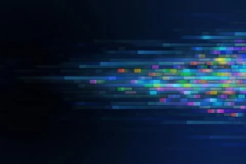 Pixelated color squares background Ilustración de archivo