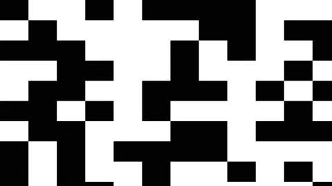 Pixelated Element 5 video set Pack Pattern Luma Mattes or Alpha Channel matte Stock Footage 150214377