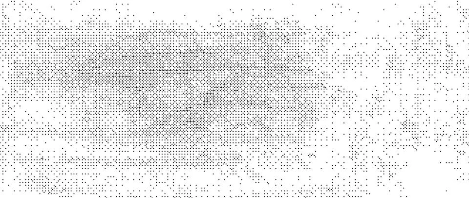 Pixelated grain gradient texture bitmap. Dither grunge background. Abstract Stock Illustration