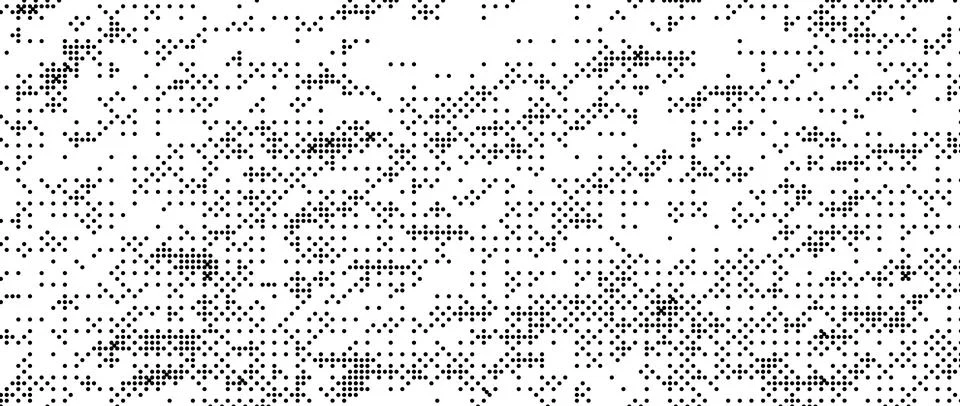 Pixelated grain sand texture bitmap. Dither grunge background. Abstract dotted Stock Illustration