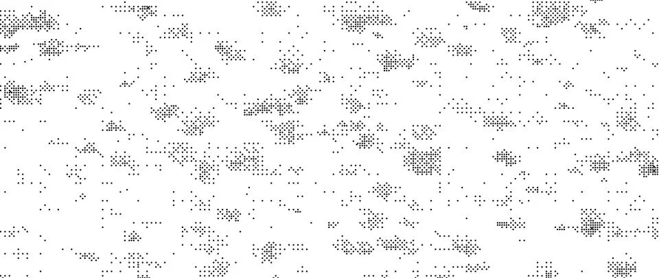 Pixelated grain texture bitmap. Abstract dotted glitchy pattern. Dither grunge Stock Illustration