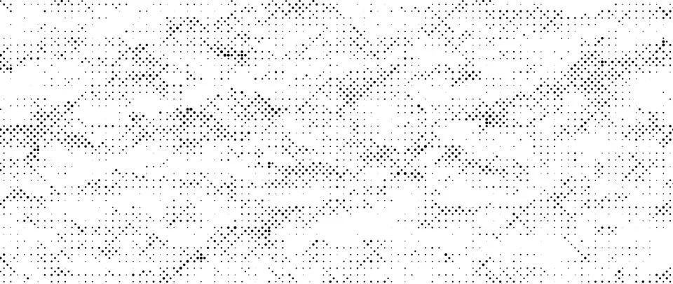 Pixelated grain texture bitmap. Dither grunge background. Abstract dotted Stock Illustration
