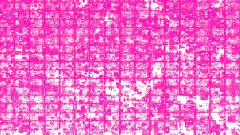 Pixelated Grid Transition - Glitch Movement Sequence Grid Pattern Tile Stock Footage 302117692