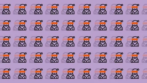 Pixelated Pirate Pattern - A Sea of Digital Buccaneers. Stock Footage 325381604