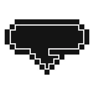 Pixelated sunglasses pointing downward creating a cool vibe Stock Illustration