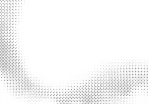Pixelated Wave Pixelated Wave in Gray Tones - Abstract Background Illustra... Stock Photos