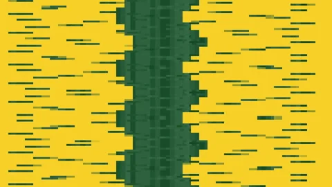 Pixelated Waves 4 Stock Footage 252097470