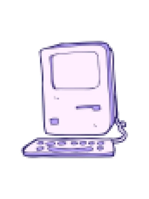 Pixelize effect animation of cartoon of computer Stock Footage 324172499