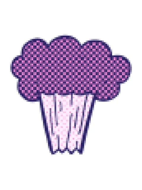 Pixelize effect animation of cartoon doodle of a carrot cake Stock Footage 324305418