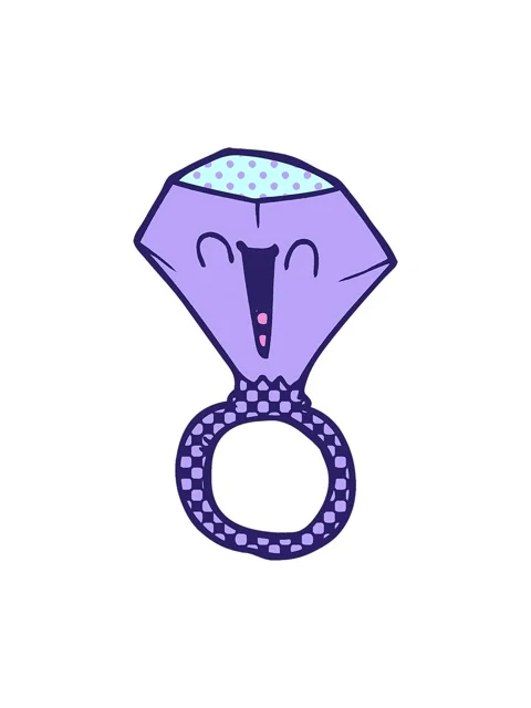 Pixelize effect animation of cartoon doodle happy face ring Stock Footage 324347198