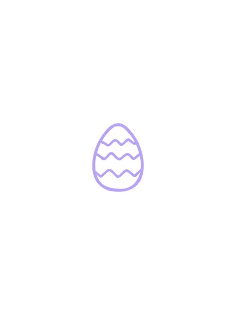 Pixelize effect animation of cartoon painted easter egg icon Stock Footage 324045816