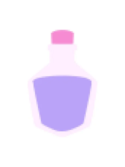 Pixelize effect animation of cartoon potion bottle Vídeo Stock 324238241