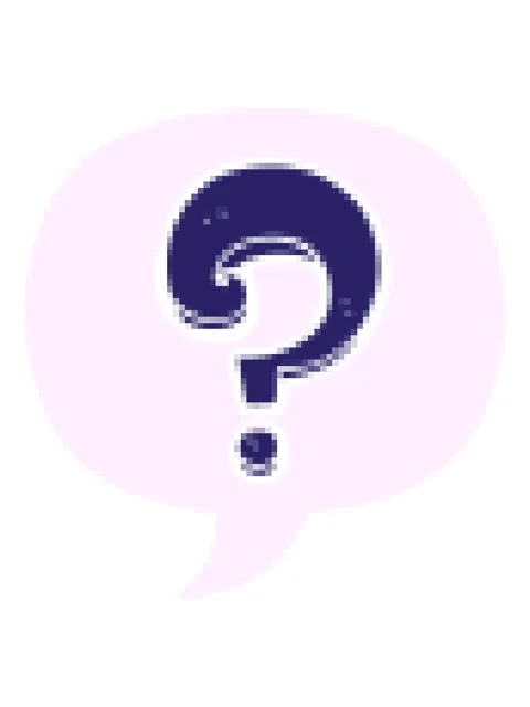 Pixelize effect animation of cartoon question mark with speech bubble in re.. Stock Footage 324258089
