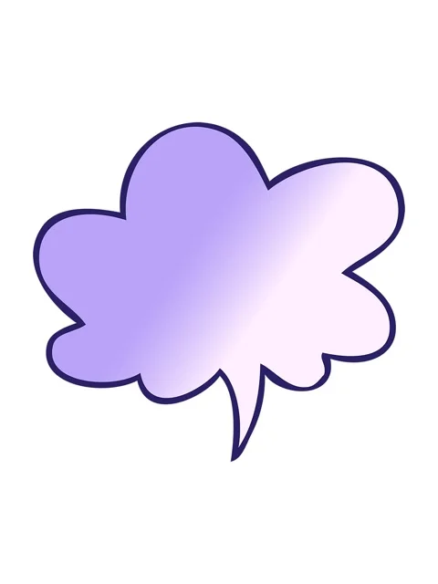 Pixelize effect animation of cartoon speech bubble in smooth gradient style.. Stock Footage 324203790