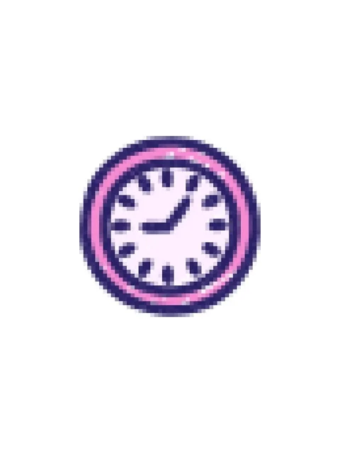 Pixelize effect animation of Clock Symbol Chalk Drawing Stock Footage 324379138