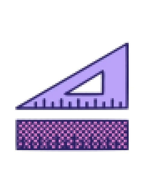 Pixelize effect animation of comic book style cartoon of a maths set 스톡 동영상 324122460