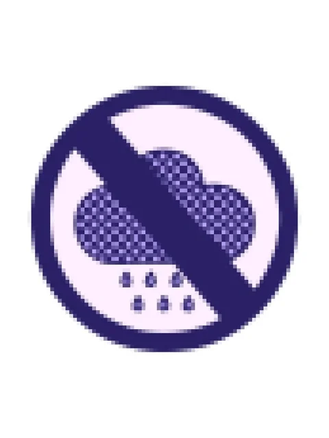 Pixelize effect animation of comic book style cartoon of a storm rain cloud.. Stock Footage 324182875