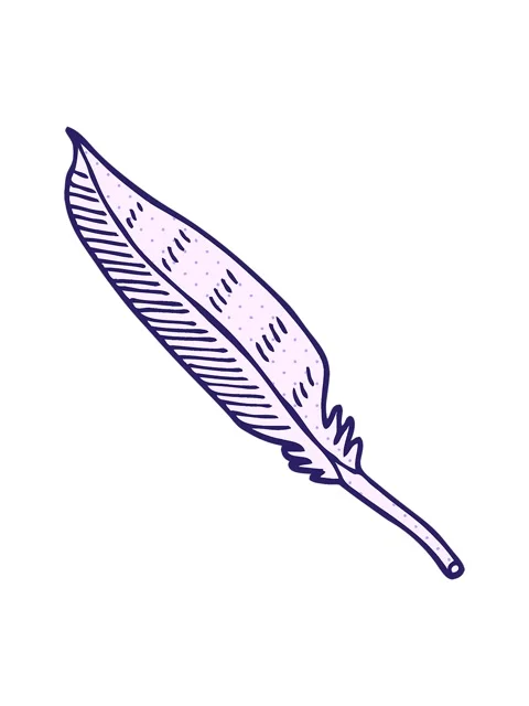 Pixelize effect animation of comic book style cartoon feather Stock Footage 324223604