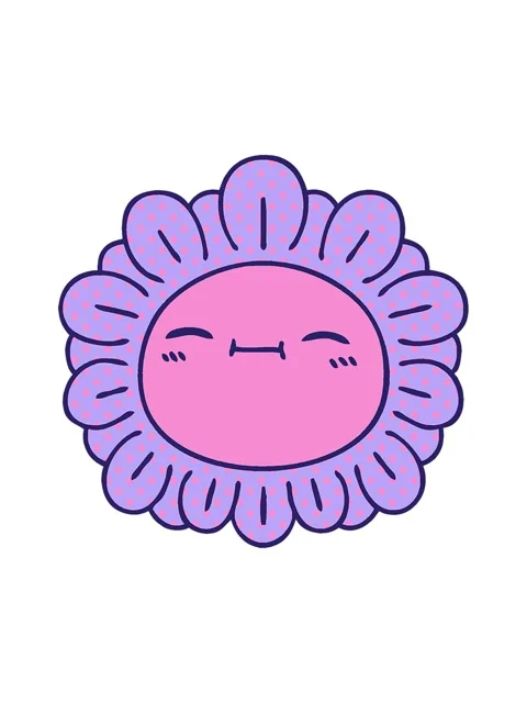 Pixelize effect animation of comic book style quirky cartoon flower Stock Footage 324345926