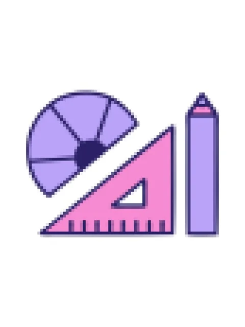 Pixelize effect animation of cute cartoon of a maths kit 스톡 동영상 324449724