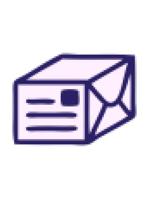 Pixelize effect animation of cute paper parcel Stock Footage 324225541