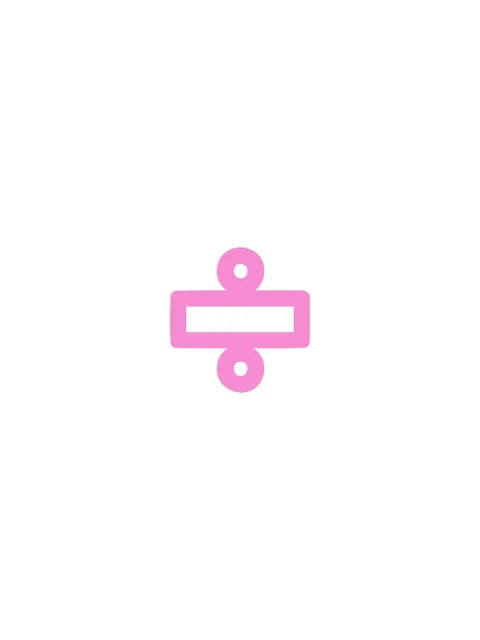 Pixelize effect animation of division sign symbol icon Stock Footage 324233850