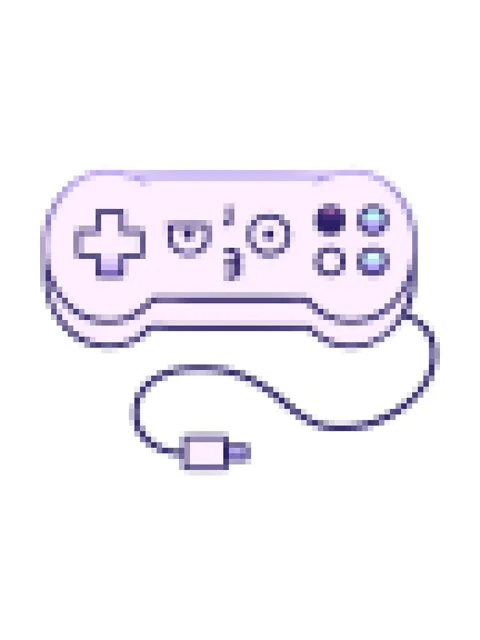 Pixelize effect animation of game controller Video stock 324389657