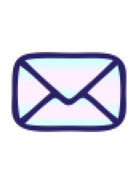 Pixelize effect animation of gradient shaded cartoon of a paper envelope Vídeo Stock 324103433