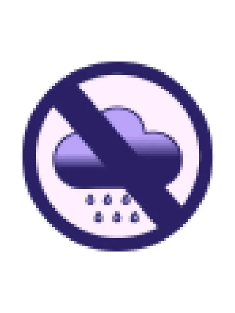 Pixelize effect animation of gradient shaded cartoon of a storm rain cloud si Stock Footage 324153067