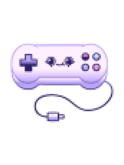 Pixelize effect animation of gradient shaded drawing of a game controller Video stock 324162541