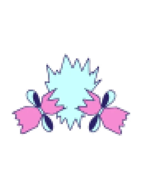 Pixelize effect animation of hand drawn quirky cartoon pulled cracker Stock Footage 324349979