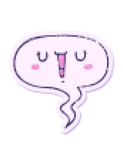 Pixelize effect animation of happy cartoon face with speech bubble distress.. Stock Footage 324075756
