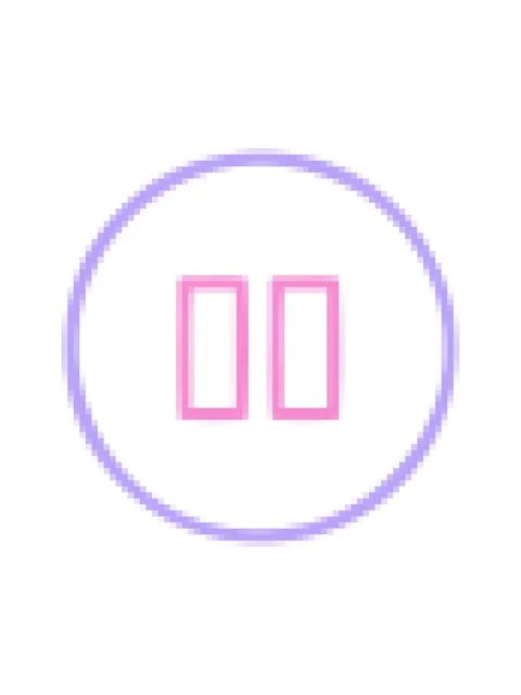 Pixelize effect animation of line drawing cartoon of a pause button icon Stock Footage 324277348