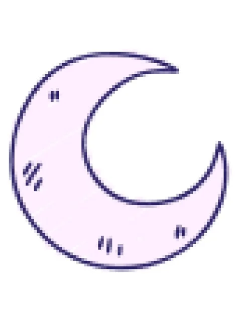 Pixelize effect animation of Moon Chalk Drawing Vídeo Stock 324287480