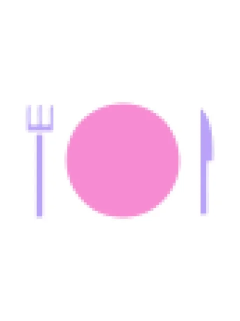 Pixelize effect animation of plate and cutlery symbol Stock Footage 324491403