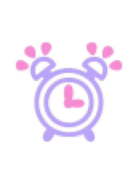 Pixelize effect animation of ringing alarm clock symbol icon Stock Footage 324304911