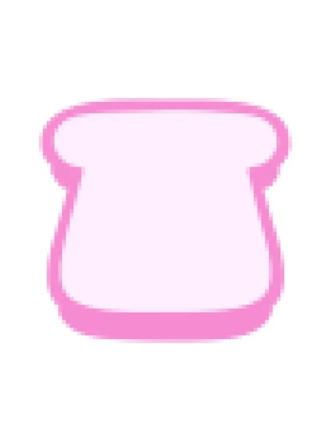 Pixelize effect animation of slice of bread Stock Footage 324061145