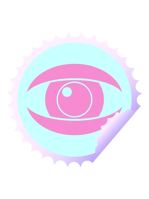 Pixelize effect animation of staring eye graphic vector circular peeling st.. Stock Footage 324373184