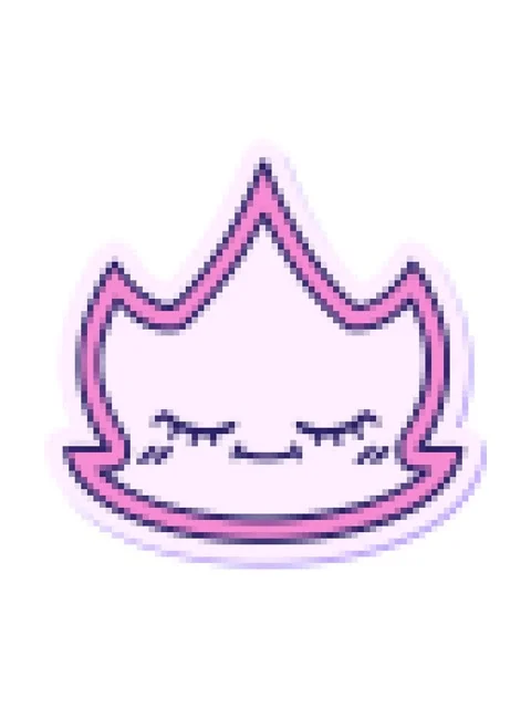 Pixelize effect animation of sticker of a cute cartoon fire flame Stock Footage 324183910