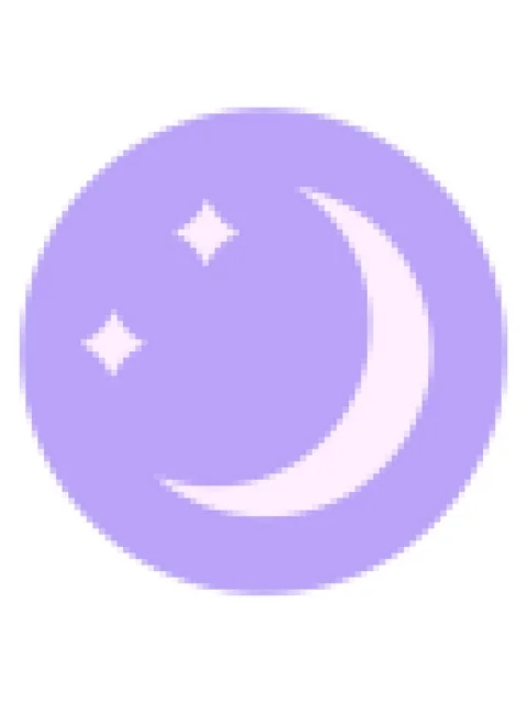 Pixelize effect animation of tattoo style image of a moon and stars Vídeo Stock 324050631