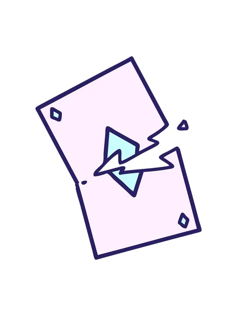 Pixelize effect animation of a tattoo in traditional style of a torn card 스톡 동영상 324137698