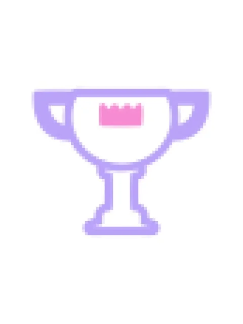 Pixelize effect animation of trophy award symbol icon Stock Footage 324088043