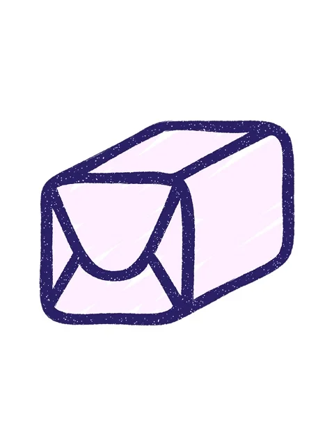 Pixelize effect animation of Wrapped Parcel Chalk Drawing Stock Footage 324394846