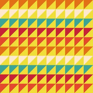 Pixelized pixelized geometry seamless pattern, vector Copyright: xZoonar.c... Stock Photos