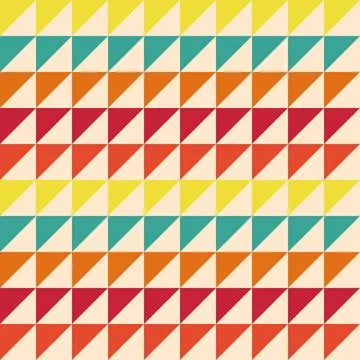 Pixelized pixelized geometry seamless pattern, vector Copyright: xZoonar.c... Stock Photos