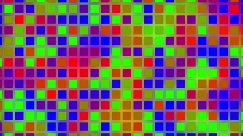 Pixellated retro grid 3 Stock Footage 33906630